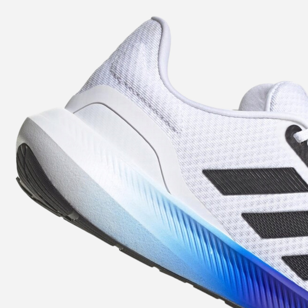 Чоловічі кросівки для бігу adidas Runfalcon 3.0 HP7553 47.5 Білі (4066748222315) - зображення 9