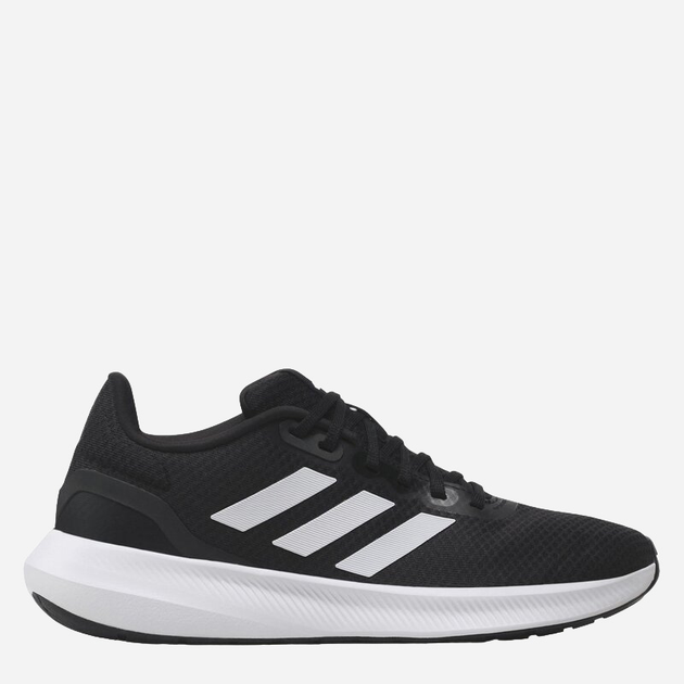 Чоловічі кросівки для бігу Adidas Runfalcon 3.0 HQ3790 48 Чорний/Білий (4066748226030) - зображення 1