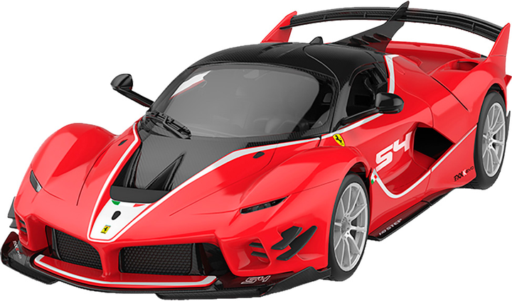 Model samochodu Rastar Ferrari FXX K ze sterowaniem radiowym 1:18 czerwono-czarny (6930751317567) - obraz 2