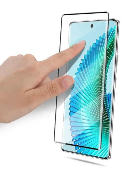 Защитное стекло для Honor Magic 6 Lite / проклейка по всей плоскости экрана - изображение 2