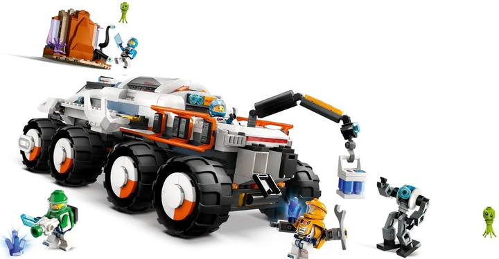 Zestaw klocków Lego City Wóz dowodzenia z żurawiem ładunkowym 758 elementów (60432) - obraz 2