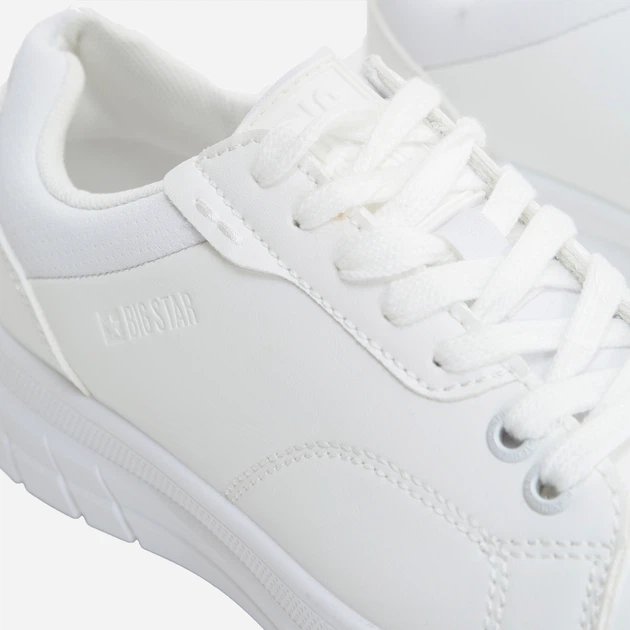 Жіночі кеди Big Star NN274458 36 Білі (5900714748296) - зображення 4