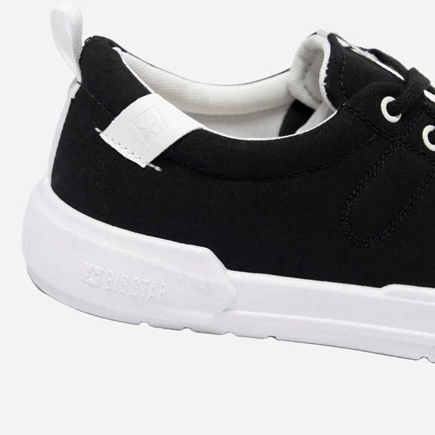 Tenisówki męskie do kostki Big Star NN174156 44 Czarne (5900714737795) - obraz 6