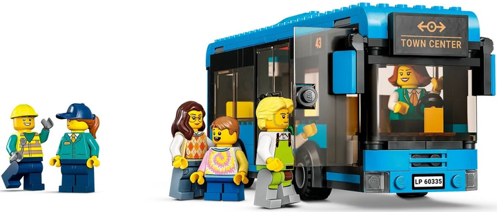 Конструктор LEGO City Залізнична станція 907 деталей (60335) - зображення 3
