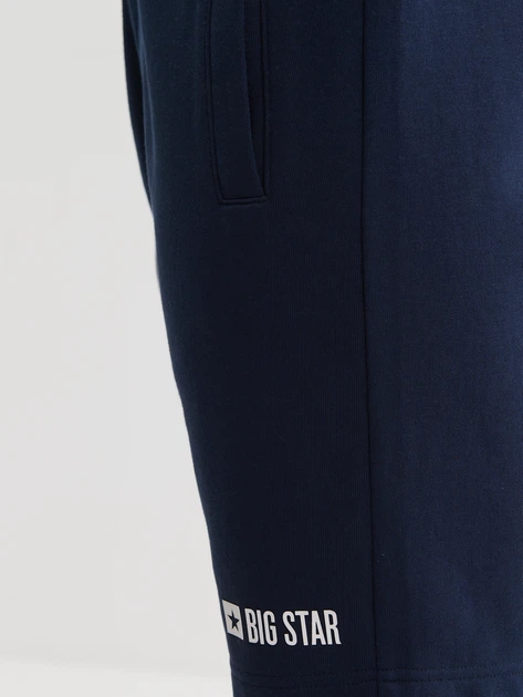 Шорти бавовняні короткі чоловічі Big Star Marquel S Темно-сині (5900714763237) - зображення 6