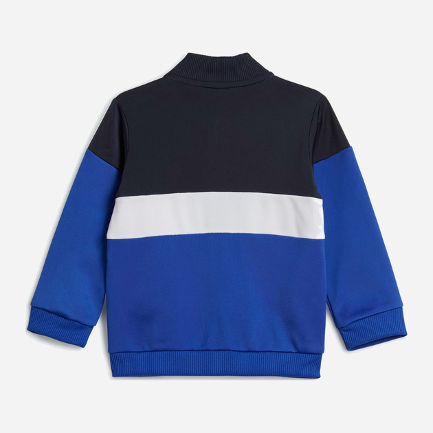 Дитячий спортивний костюм (толстовка + штани) для хлопчика adidas I Tiberio Tracksuit IB4896 80 см Синій/Чорний (4066762662203) - зображення 3