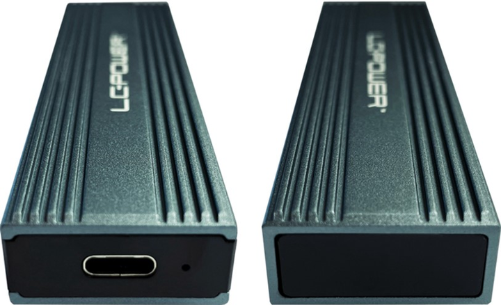 Зовнішня кишеня LC-Power LC-M2-C-MULTI-3 для M.2 SSD USB 3.2 Type-C (4260070129247) - зображення 8