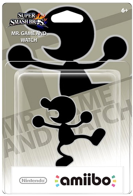 Фігурка Nintendo Amiibo Mr Game and Watch 10 см (45496353070) - зображення 1