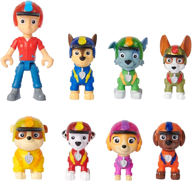 Zestaw figurek Spin Master Paw Patrol Jungle Pups 8 szt (0778988498354) - obraz 2