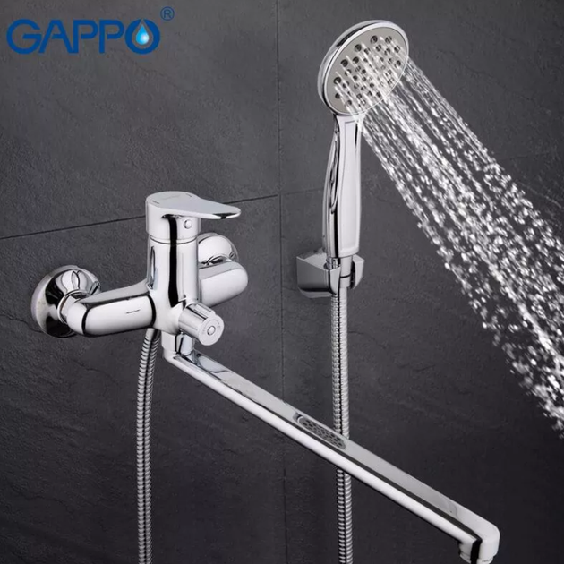 Смеситель для ванны GAPPO G2236, хром - изображение 2
