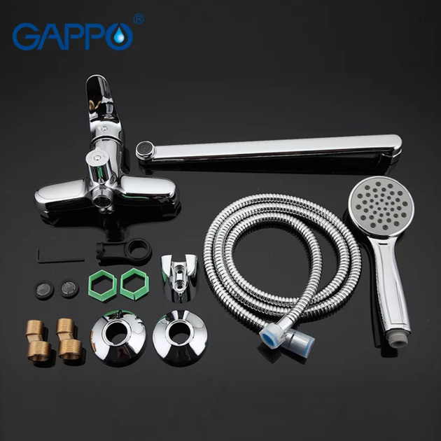 Смеситель для ванны GAPPO G2236, хром - изображение 6