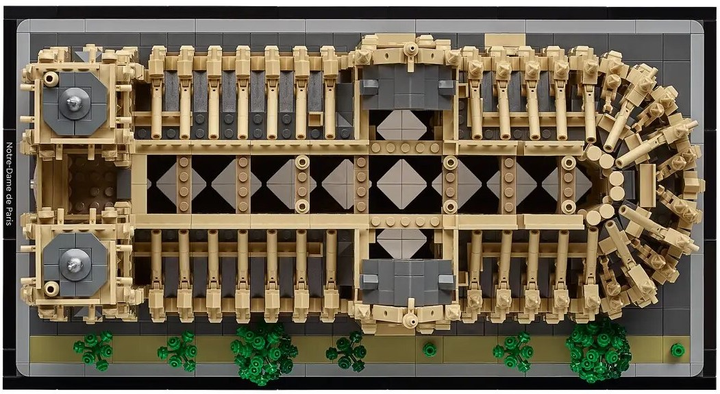 Zestaw klocków LEGO Architecture Notre-Dame w Paryżu 4383 elementy (21061) - obraz 7