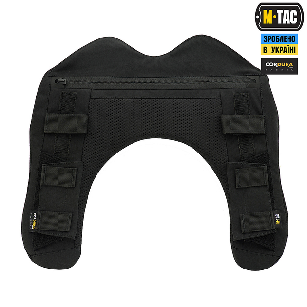 Плитоноски плечовий для демпфера QRS M-Tac Cuirass Black - зображення 1