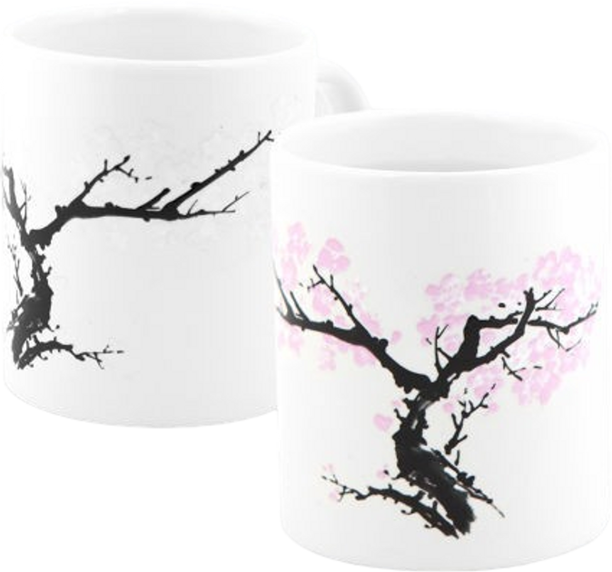 Kubek Kikkerland Morph Cherry Blossom 325 ml (0612615068117) - obraz 1