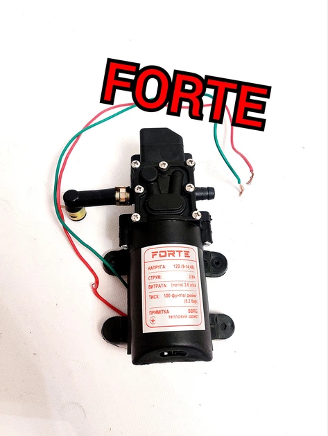 Насос аккумуляторного опрыскивателя Forte CL-16 (001) - Фото 3 Насос аккумуляторного опрыскивателя Forte CL-16 (001) - изображение 3