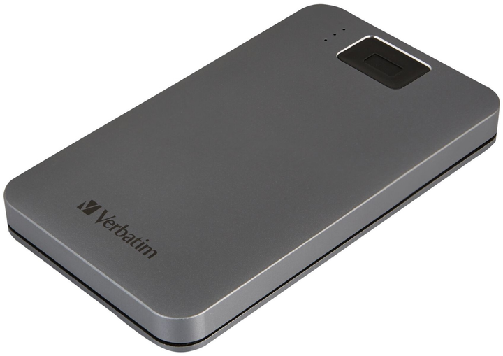 Жорсткий диск Verbatim Executive Fingerprint Secure 1ТБ 2.5" USB 3.2 Сірий (0023942536529) - зображення 2