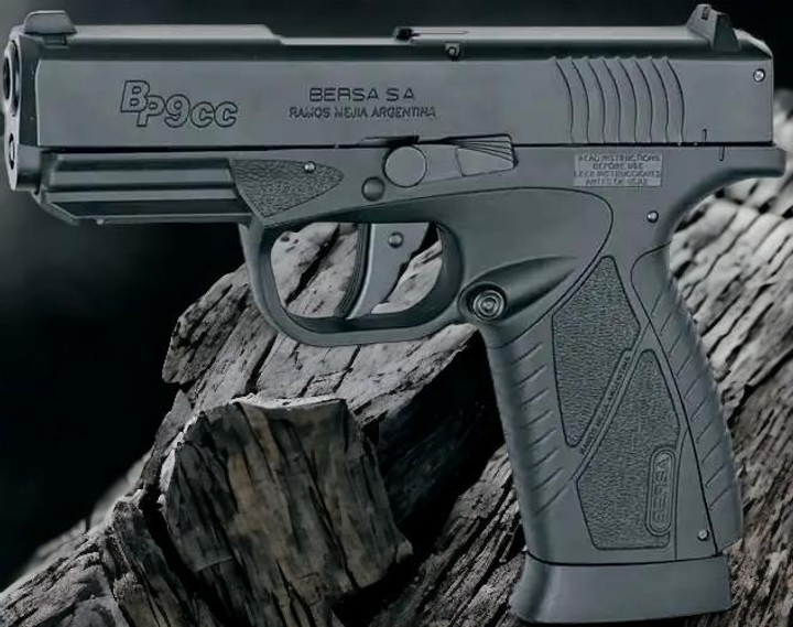 Пістолет пневматичний ASG Bersa BP9CC BB кал. 4.5 мм - зображення 1