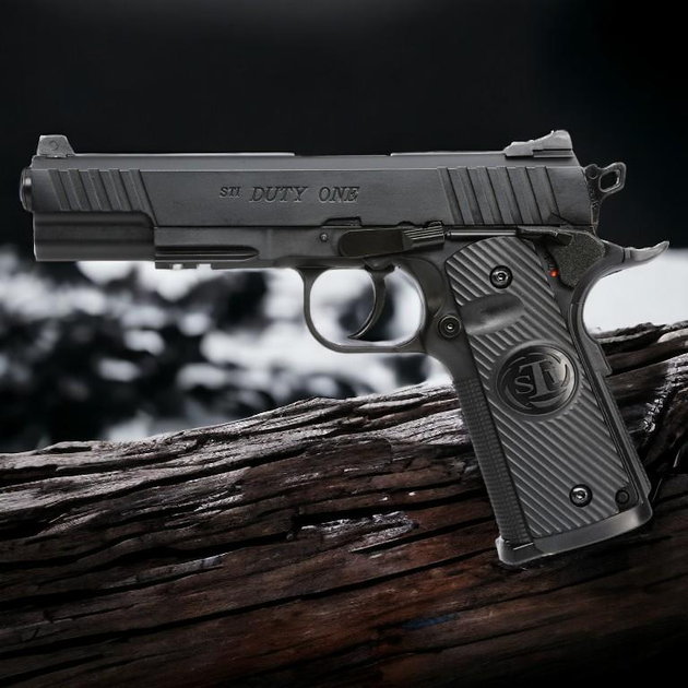 Пистолет пневматический ASG STI Duty One BB кал. 4.5 мм - изображение 1