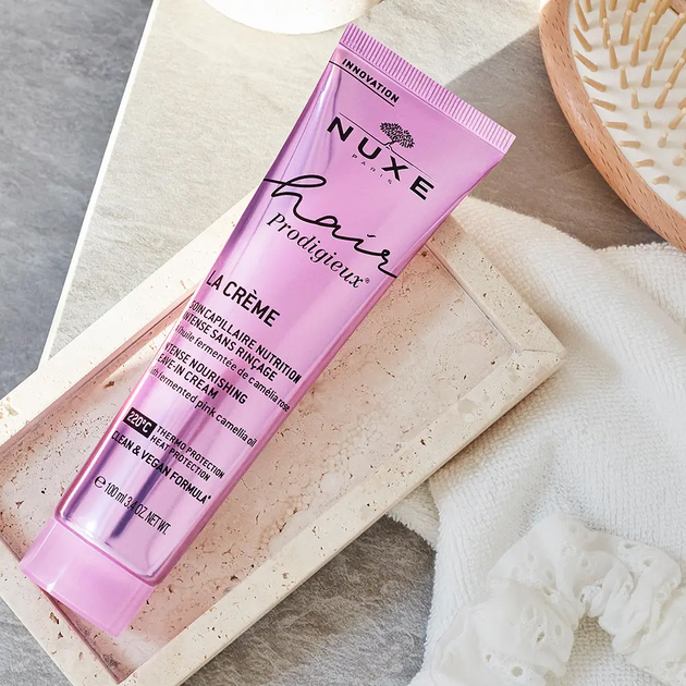 Крем для волосся Nuxe Hair Prodigiuex Intense Nourishing Leave-In 100 мл (3264680039881/3264680039898) - зображення 4