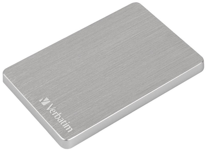 Dysk twardy Verbatim Store n Go Alu Slim 1TB 2.5" USB 3.2 Srebrny (0023942536635) - obraz 2