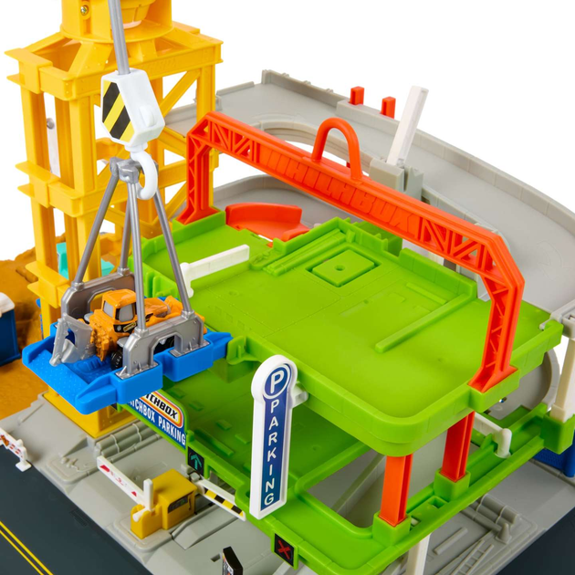 Ігровий набір Matchbox Справжні пригоди Будівельна зона (HPD63) - зображення 4