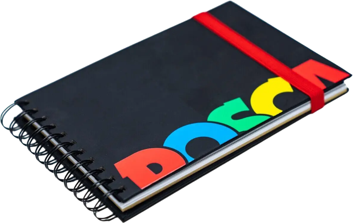 Скетчбук Posca A5 BlackBook 48 аркушів (3296280047492) - зображення 2