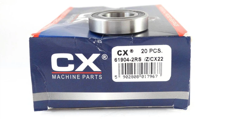 Підшипник 61904 2RS (розмір 20*37*9) CX Польща - зображення 2