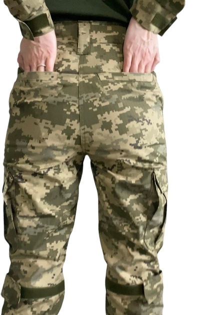 Жіночі тактичні військові брюки 46 укрпіксель - зображення 2