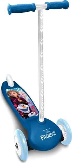 Самокат дитячий Pulio Frozen II триколісний балансний Синій (3496272440458) - зображення 3