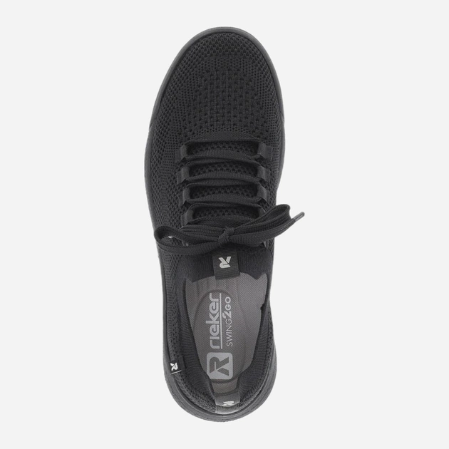 Жіночі снікери RIEKER revw1103-00 37 Чорні (4061811348893) - зображення 5