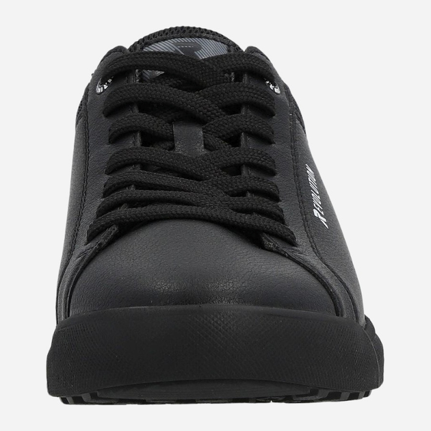 Sneakersy męskie skórzane do kostki RIEKER revu1100-00 44 Czarne (4061811780235) - obraz 5