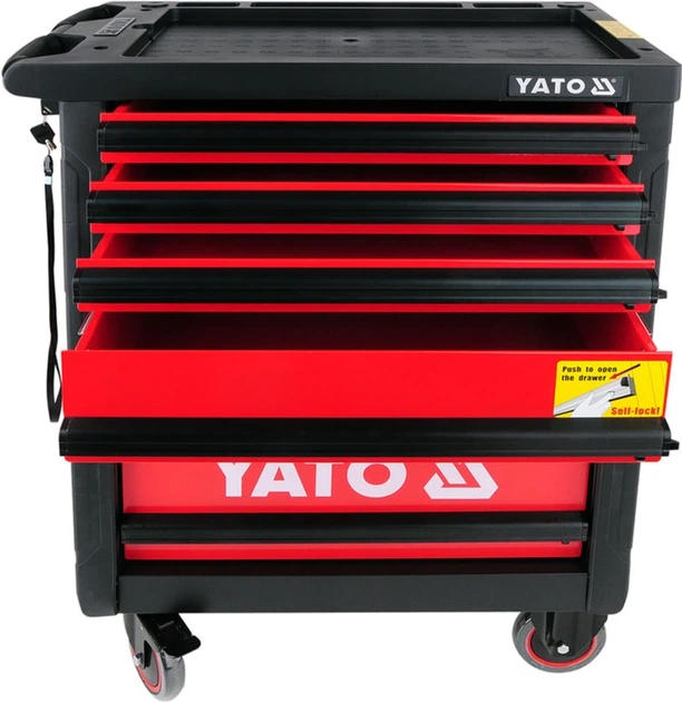 Тумба інструментальна Yato YT-0902 з 6 шуфлядами 958x766x465 мм (5906083909023) - зображення 2