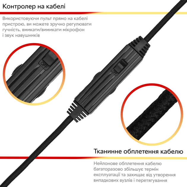 Навушники RZTK HP 400 Black - зображення 8