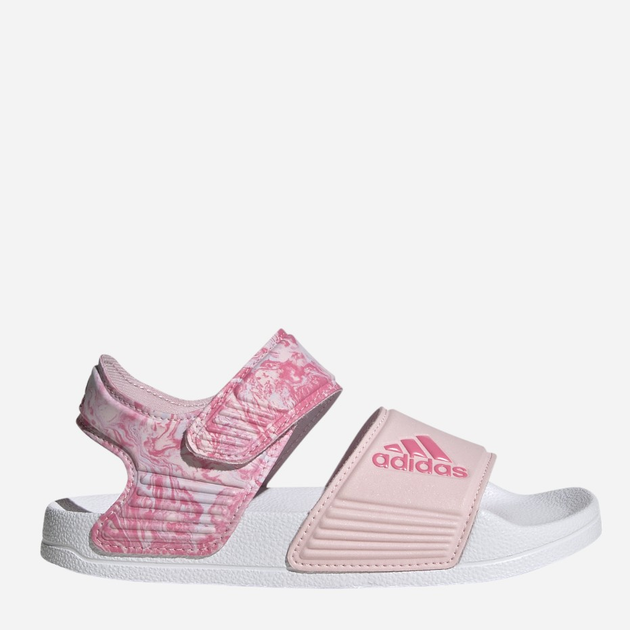 Дитячі спортивні сандалії для дівчинки Adidas Adilette Sandal K ID2624 28 Рожеві (4066765076526) - зображення 1