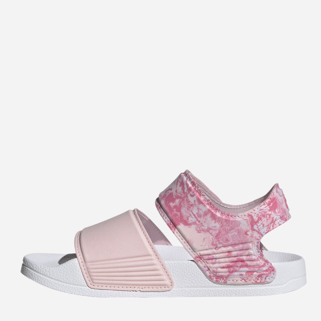 Дитячі спортивні сандалії для дівчинки Adidas Adilette Sandal K ID2624 32 Рожеві (4066765080189) - зображення 2