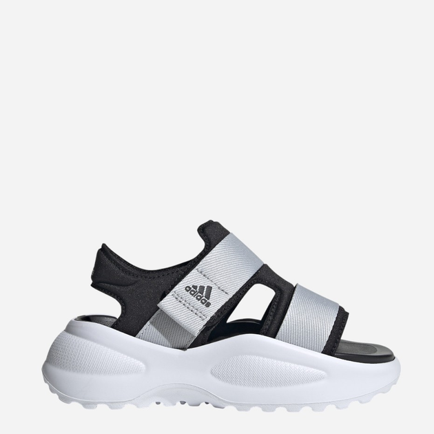 Підліткові спортивні сандалії для дівчинки Adidas Mehana Sandal Kids ID7910 37 Білі/Чорні (4066765025906) - зображення 1