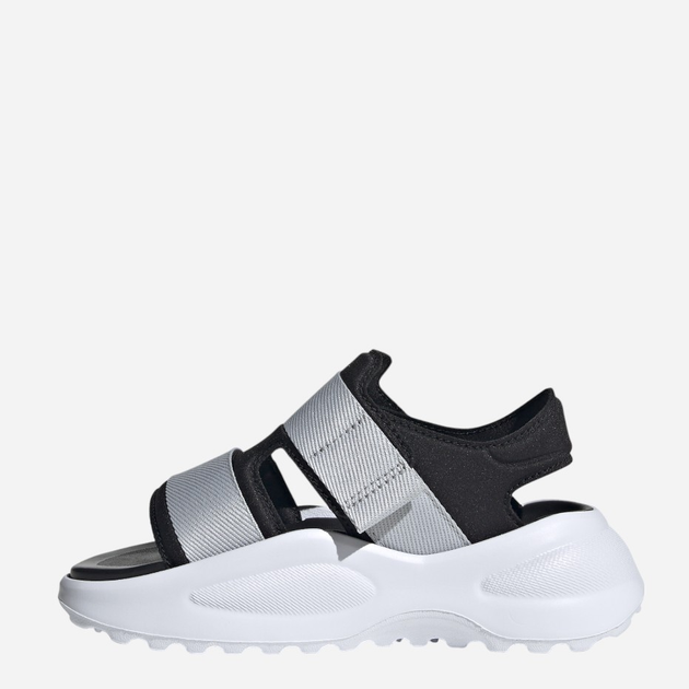 Młodzieżowe sandały sportowe dla dziewczynki Adidas Mehana Sandal Kids ID7910 38 Biały/Czarny (4066765026019) - obraz 2