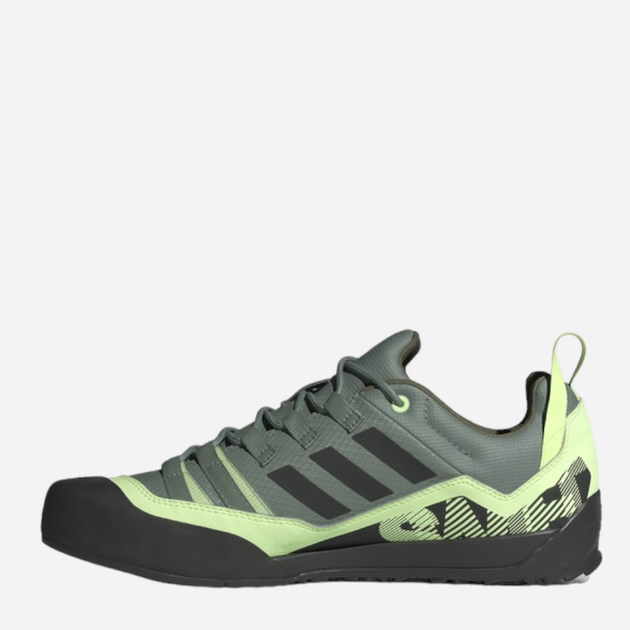 Чоловічі кросівки для треккінгу Adidas Terrex Swift Solo 2 IE8052 44 Зелені/Чорні (4066763512842) - зображення 2