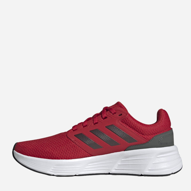 Чоловічі кросівки для бігу Adidas Galaxy 6 M IE8132 45.5 Червоні/Білі (4066765299079) - зображення 2