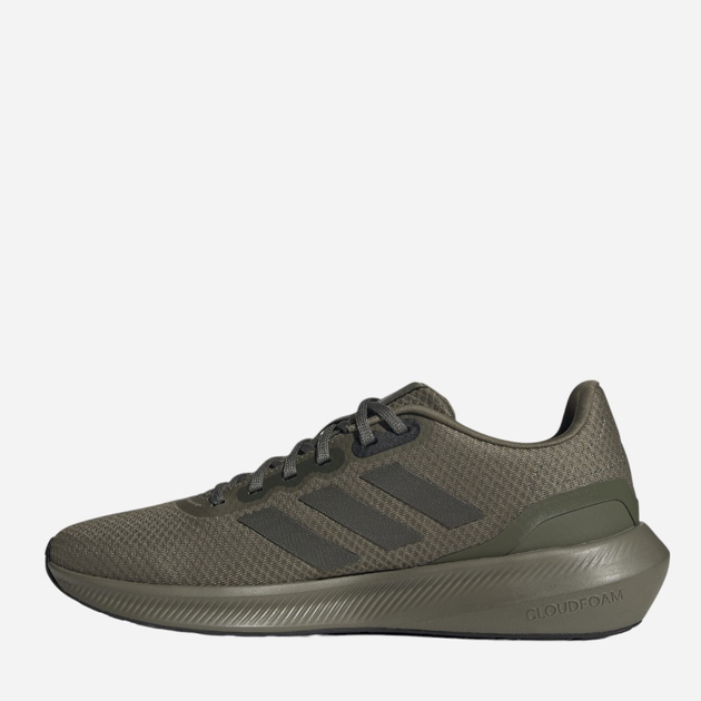 Чоловічі кросівки для бігу Adidas Runfalcon 3.0 IF2339 41.5 Оливкові (4066751581478) - зображення 2