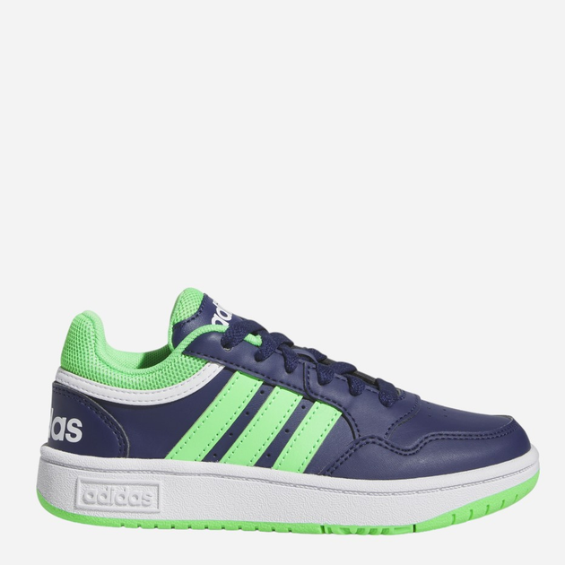 Tenisówki młodzieżowe dla chłopca adidas Hoops 3.0 K IG3829 36.5 Niebieski/Jasnozielony (4066766572829) - obraz 1