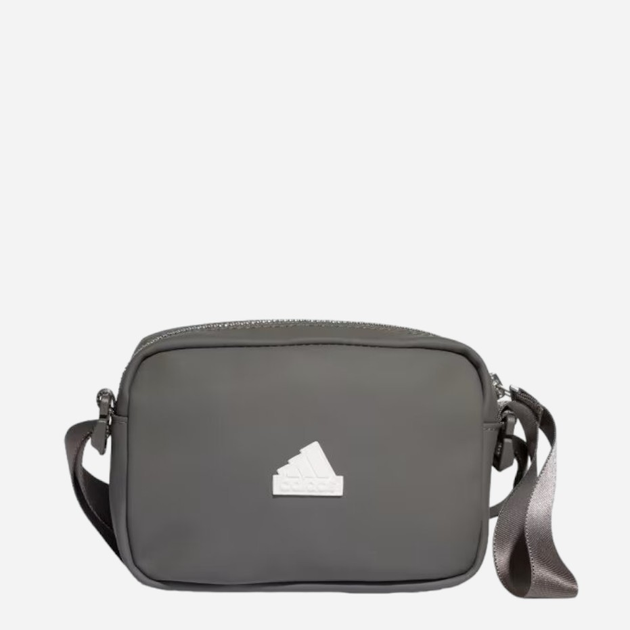 Спортивна сумка крос-боді жіноча з тканини Adidas PU Ess Bag Темно-сіра (4067886359109) - зображення 1