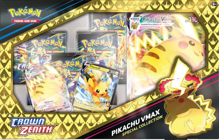 Zestaw Pokemon Crown Zenith VMAX Pikachu (0820650851889) - obraz 1