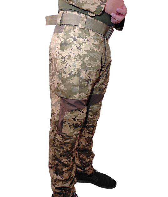 Тактичні штани саржа 58 р. піксель - изображение 2