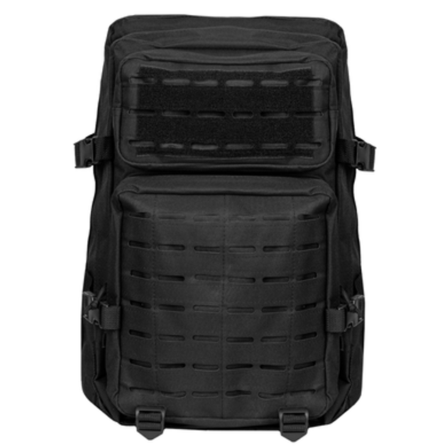 Рюкзак штурмовой MOLLE Laser Cut 45L Чёрный - изображение 2