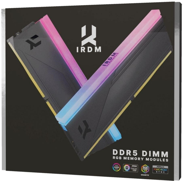Pamięć Goodram DDR5-5600 32768MB PC5-44800 (Kit of 2x16384) IRDM RGB (IRG-56D5L30S/32GDC) - obraz 5