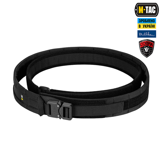 Ремень Range M/L M-Tac Gen.IV Cobra Buckle Black Belt - изображение 2