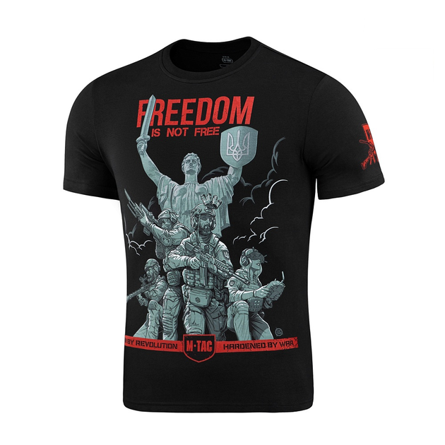 Футболка XS M-Tac Freedom Black - изображение 1