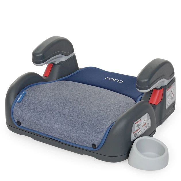 *Дитєве Автокрісло-бустер від 3 до 12 років El Camino Roro Navy Blue Isofix арт. 1144 - Фото 1 *Дитєве Автокрісло-бустер від 3 до 12 років El Camino Roro Navy Blue Isofix арт. 1144 - зображення 1