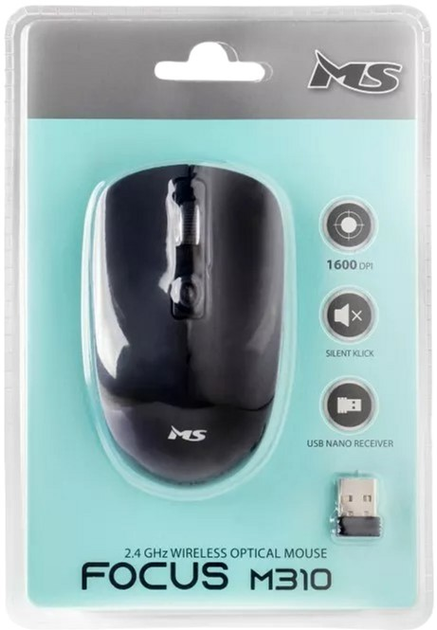Миша MS Focus M310 Wireless Black (MSP20043) - зображення 5